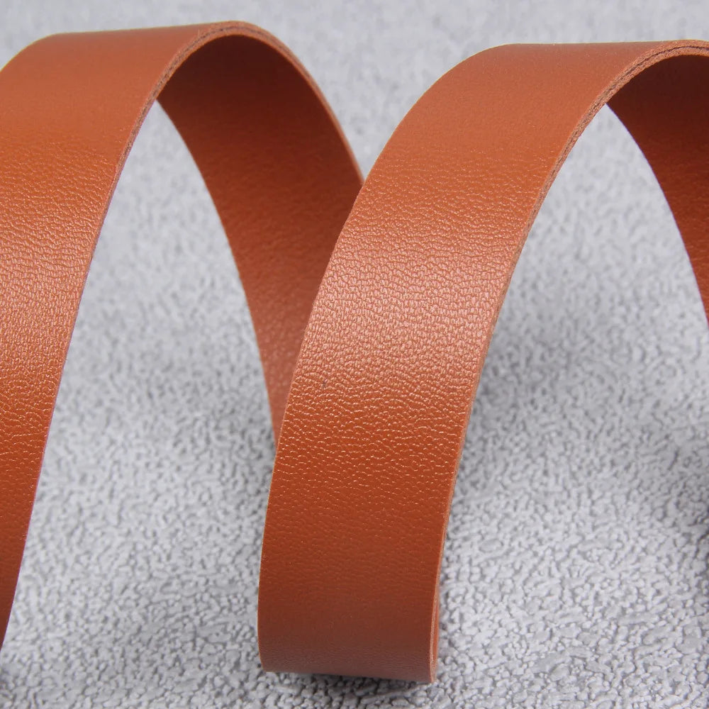 Bunte Kunstleder-Schmuckschnur 2 Meter, 10-25 mm breit für DIY Schmuck