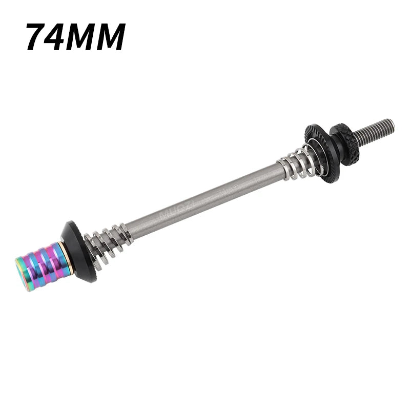Ultraleichter Fahrrad Schnellspanner Titanlegierung MTB Rennrad Achse 74-135mm