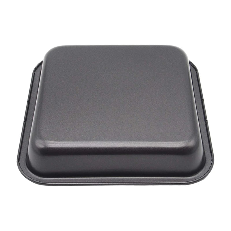 Premium Carbonstahl Kuchenform Set quadratisch 9,5x7 - 8x8 Zoll