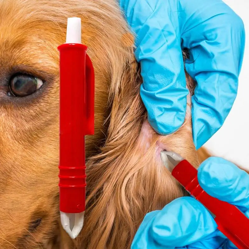 Fleckenfreier Zecken- und Flohentferner aus robustem Polyester für Hunde