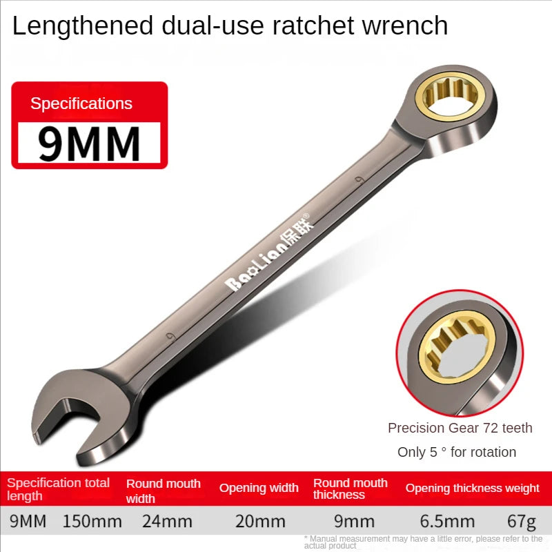 Universal Torx Ratschen-Schlüssel 8-22mm – Robust, Präzise - Vielseitig
