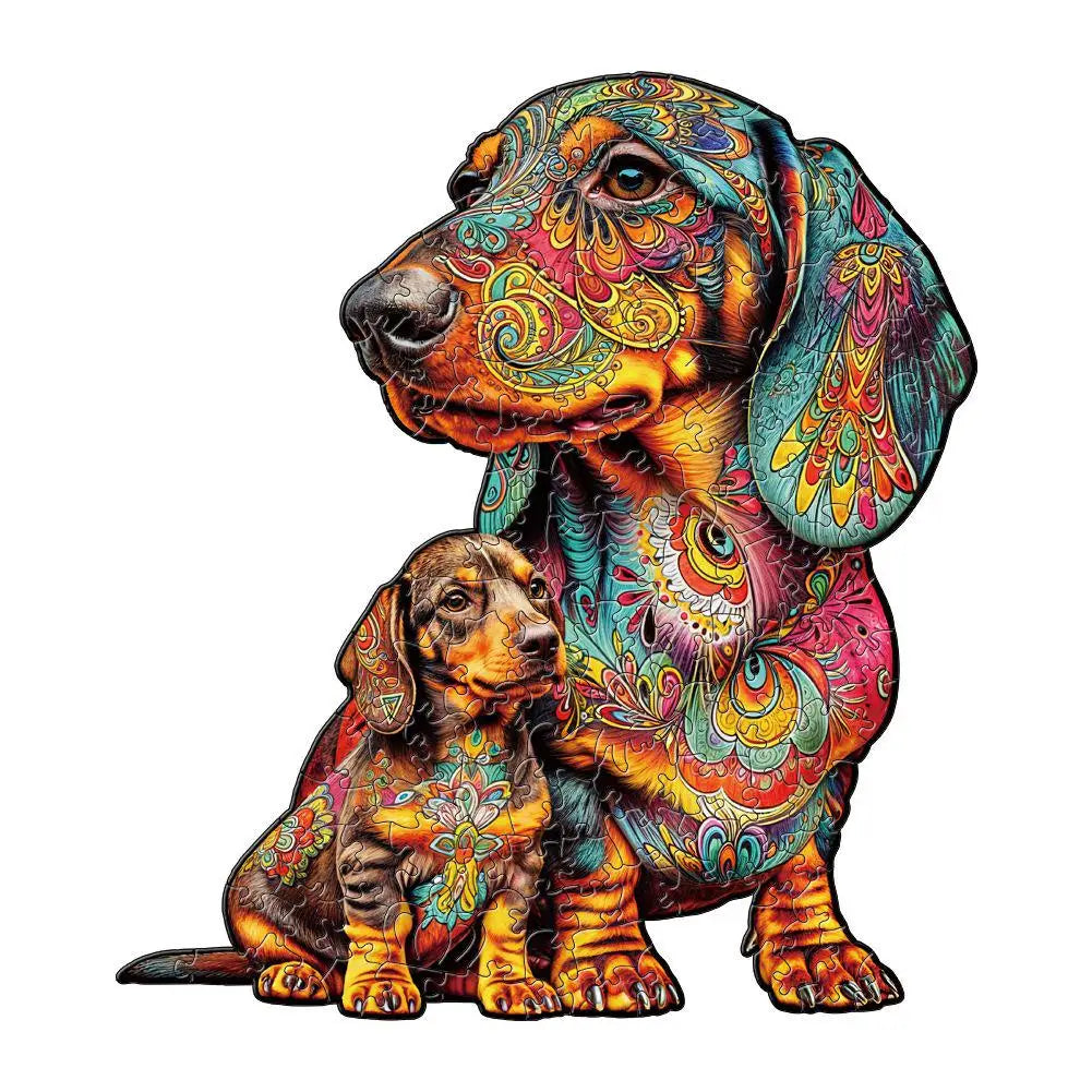 Tierisches Holz 3D Puzzle Pädagogisches Lernspiel für Geist