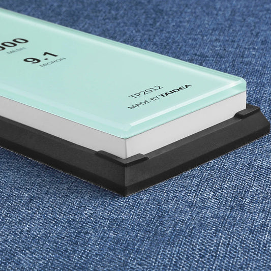 Professioneller weißer Alund Schleifstein für Küchenmesser und Holzarbeiten