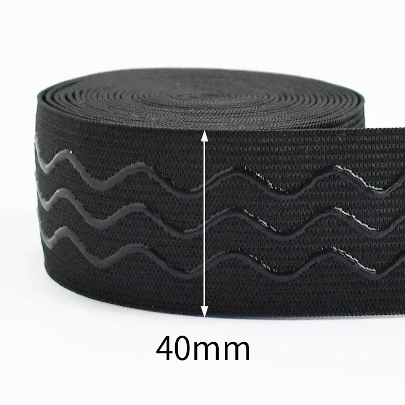 Elastisches Gurtband 20-50mm als Anti-Rutschband für Gürtel und Kleidung