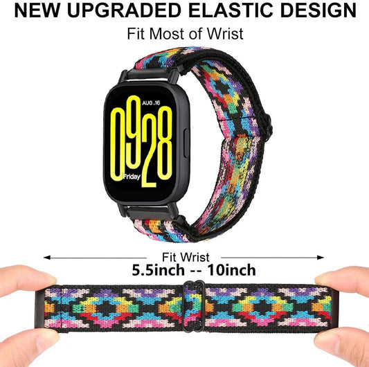 Verstellbares Nylonarmband für Redmi Watch 5 Active - Lite – Elastisch - Strapazierfähig