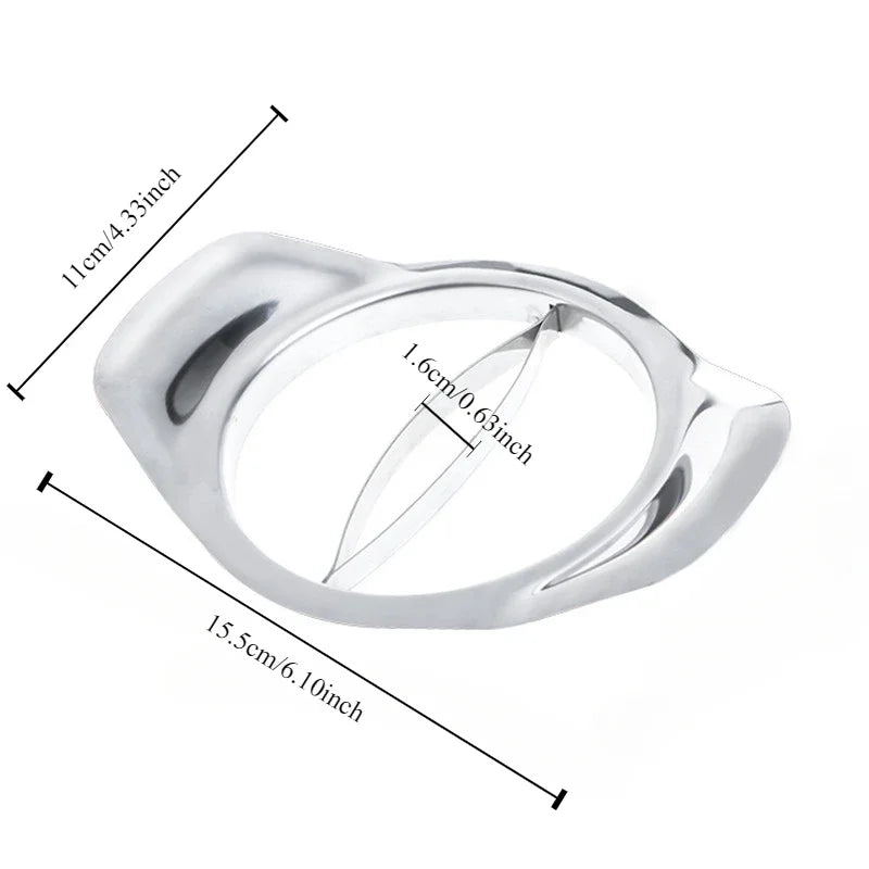 Edelstahl Mango Slicer zum schnellen und einfachen Obstschälen
