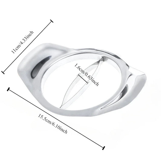 Edelstahl Mango Slicer zum schnellen und einfachen Obstschälen