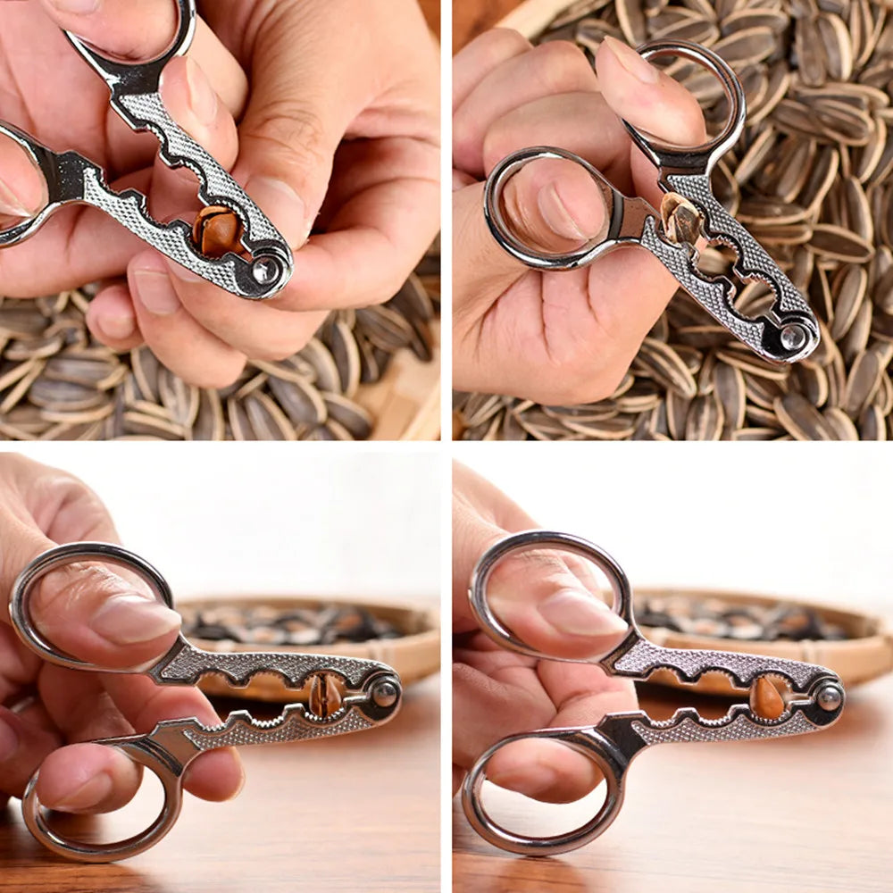 Multifunktionaler Nussöffner aus Aluminium für verschiedene Nusssorten