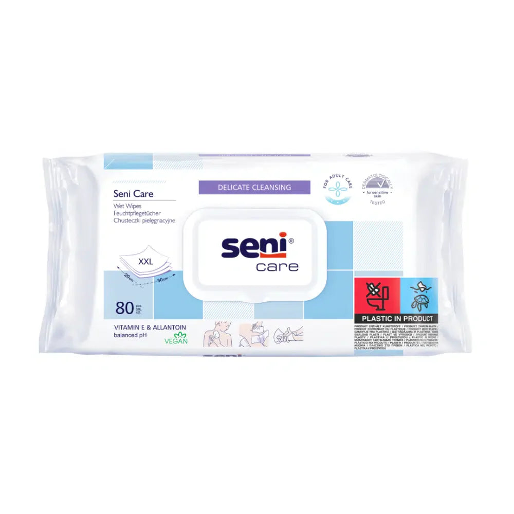 Seni Care Feuchttücher - 80 Stück | Packung (80 Stück)-Altruan