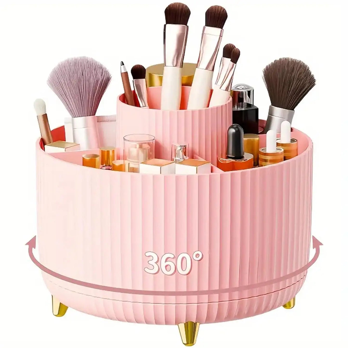 360° Rotierender Make-up-Organizer
