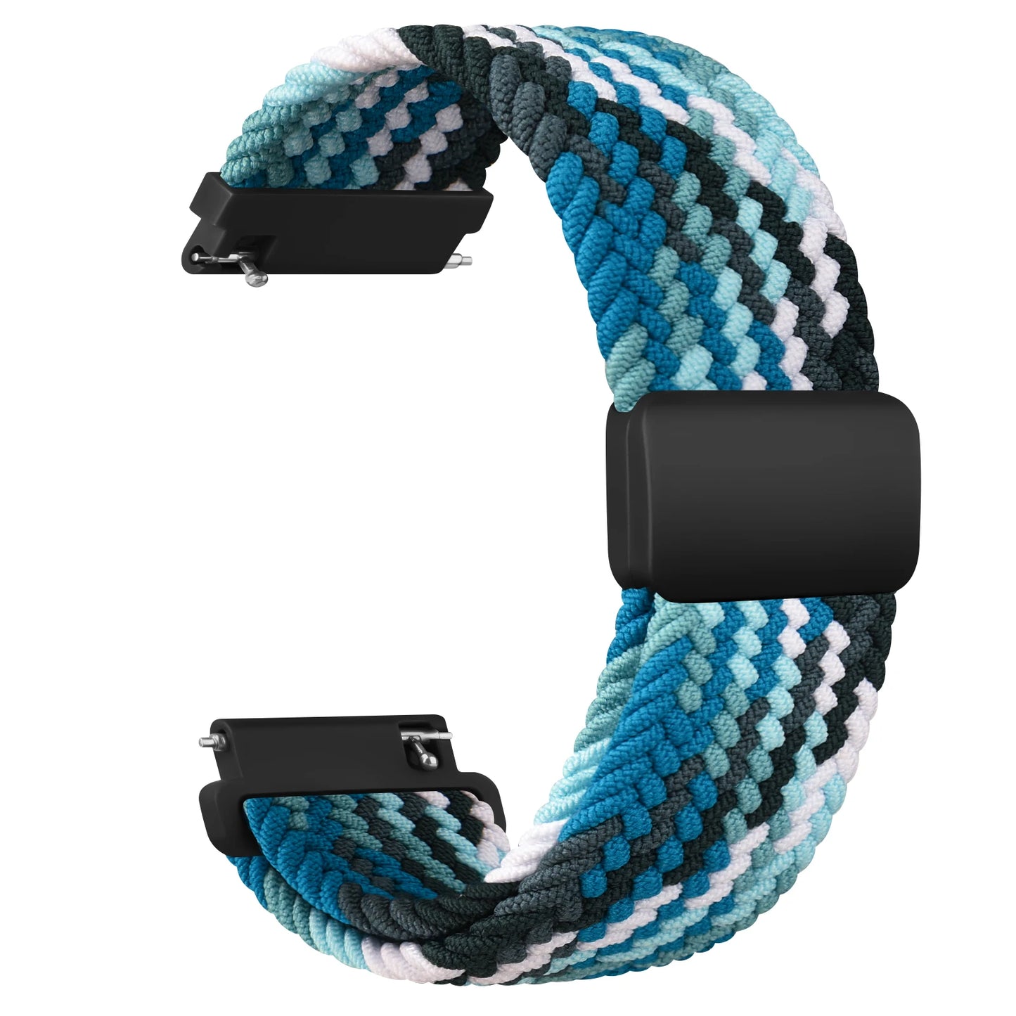 22 mm geflochtenes Nylon Magnetarmband für Amazfit – robust & flexibel
