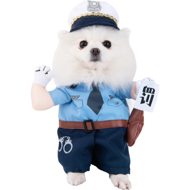 Lustiges Halloween Verkleidung Tierkostüm Dolch Effekt Hund Katze