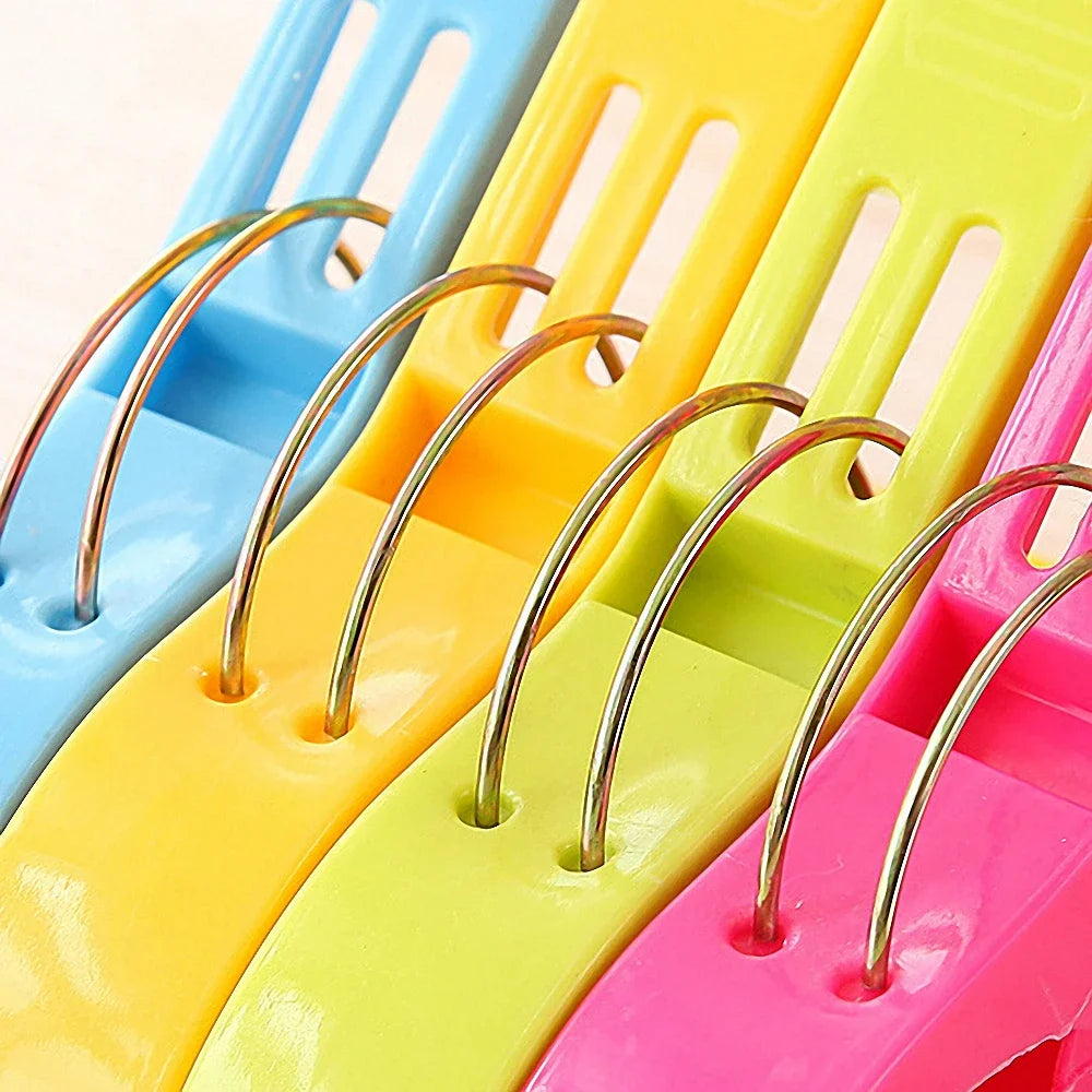 Strandtuch-Clips aus Kunststoff – stabile Wäscheklammern für Zuhause - Bad