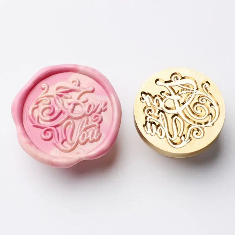 Sternenhimmel Lotus Rosenmuster Wachssiegel Stempel, Retro Stil