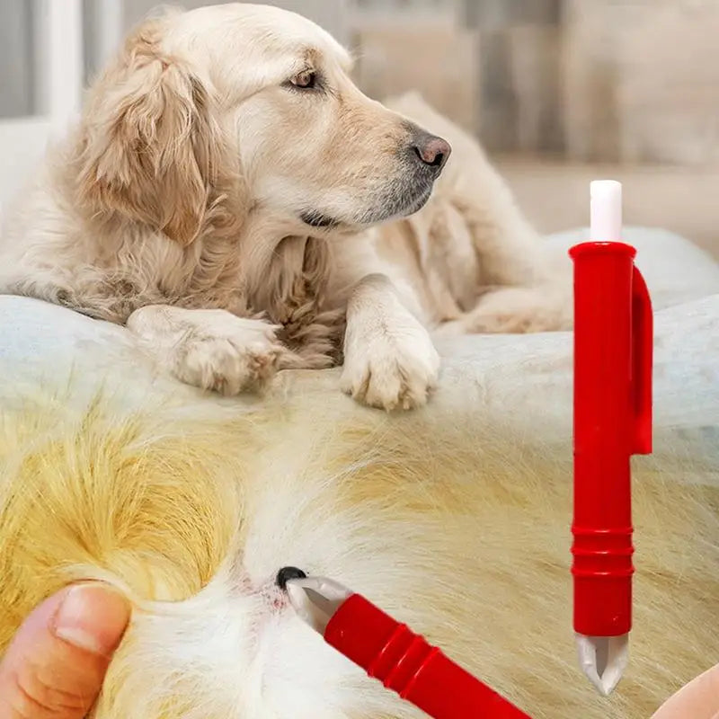 Fleckenfreier Zecken- und Flohentferner aus robustem Polyester für Hunde