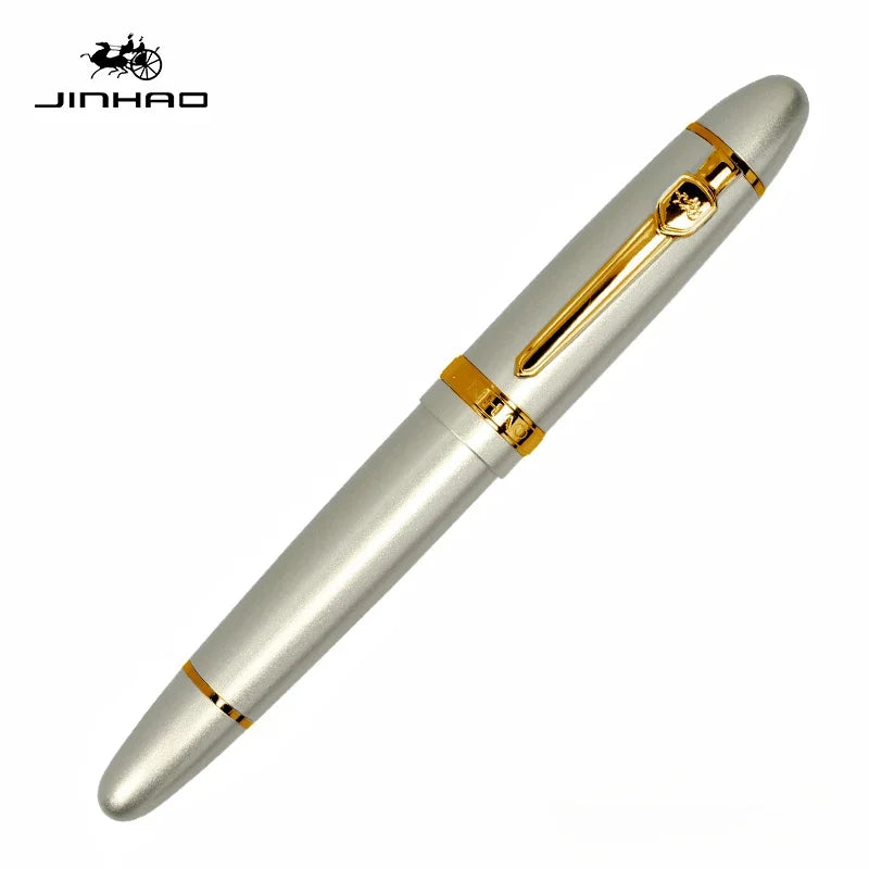Eleganter Metall-Füllfederhalter mit Iridiumspitze – sanft - ergonomisch schreiben