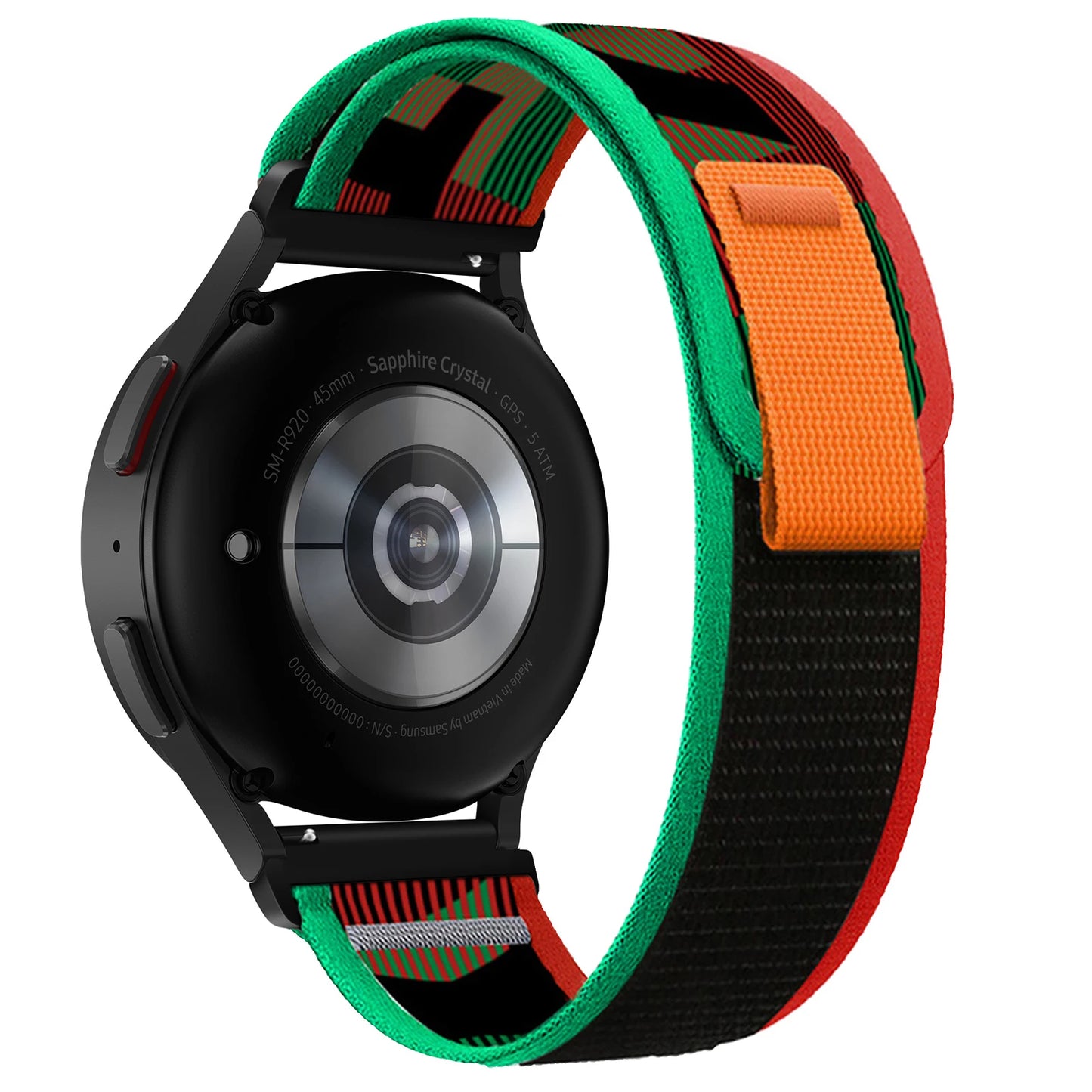 Langlebiges Nylon-Uhrenarmband 20mm/22mm – Komfort - Stil für Garmin - Co