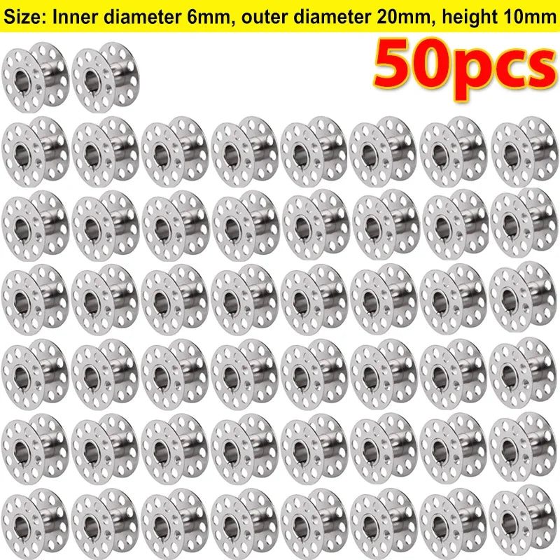 Edelstahl Nähmaschinen Spulen Set für Faden Wicklung – Varianten Verfügbar