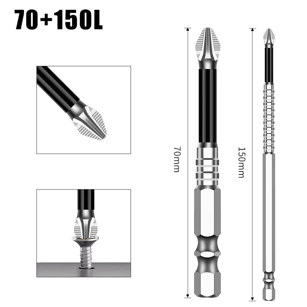 Magnetischer Bohrer für sicheren Halt beim Schrauben und Bohren
