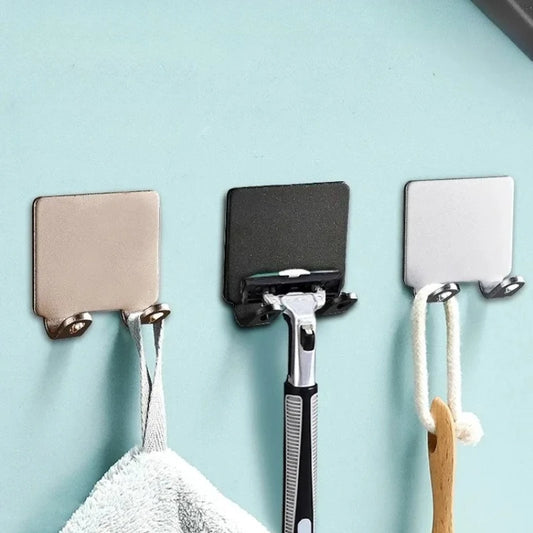 Selbstklebender Rasiererhalter für Wandmontage Metall