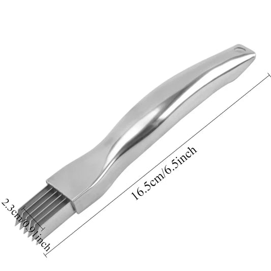 Manueller Zwiebelschneider aus Kunststoff für einfache Küchenarbeit