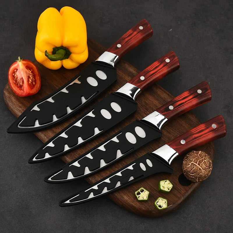 Geschmiedetes Entbeiner Messer mit Holzgriff für präzises Fleisch und Fisch schneiden