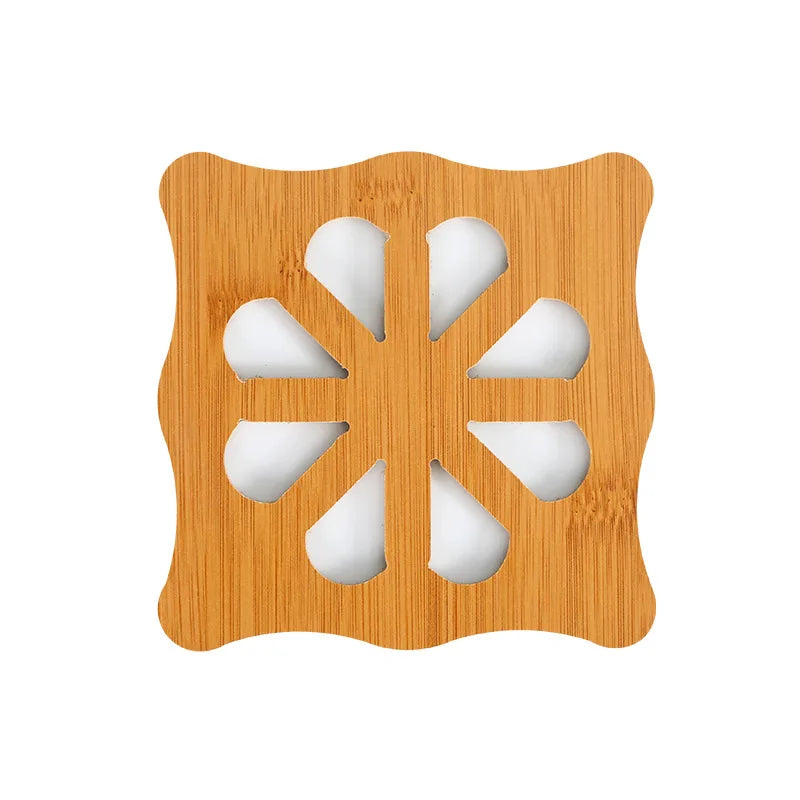 Holz Untersetzer Cartoon Motiv Anti Rutsch für Küche und Tisch