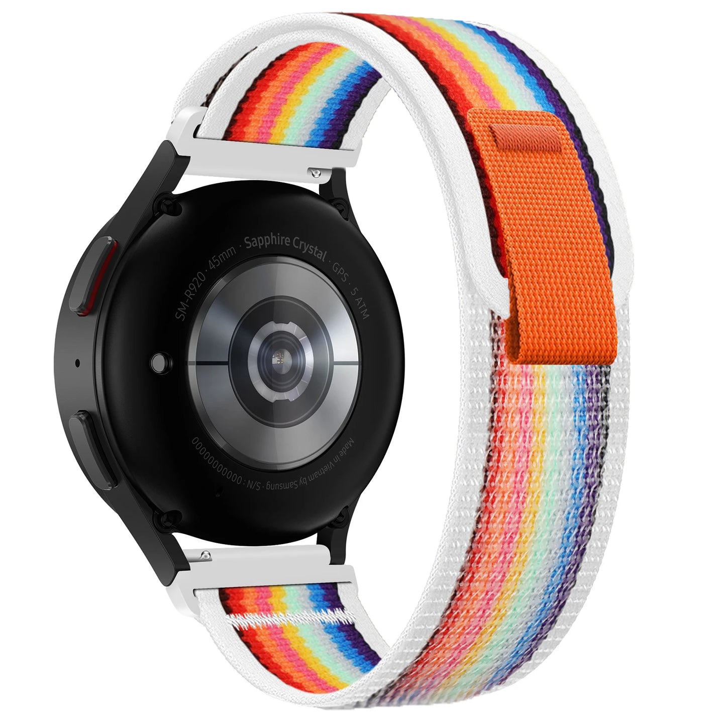 Langlebiges Nylon-Uhrenarmband 20mm/22mm – Komfort - Stil für Garmin - Co