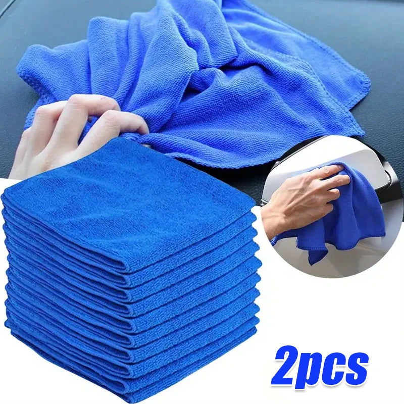 Ultraweiche - saugstarke 10er Mikrofaser Handtücher 30x30 cm – kratzfrei - antibakteriell