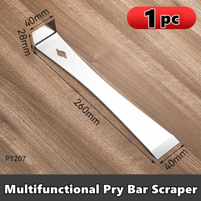 Multifunktionales 3in1 Stemmeisen aus Edelstahl für Holzarbeiten