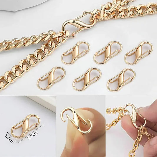 Flexibel - robust: 5/10/20 verstellbare Metallschnallen aus Zinklegierung, 27x13mm