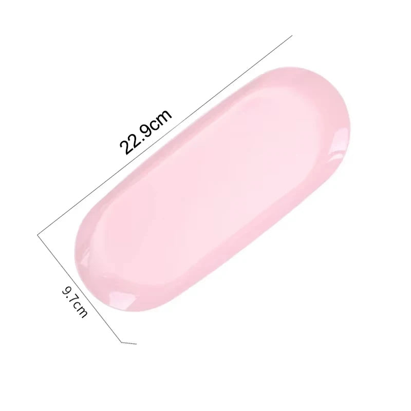 Edelstahl Kosmetik Ablage für Maniküre und Nail Art Werkzeuge