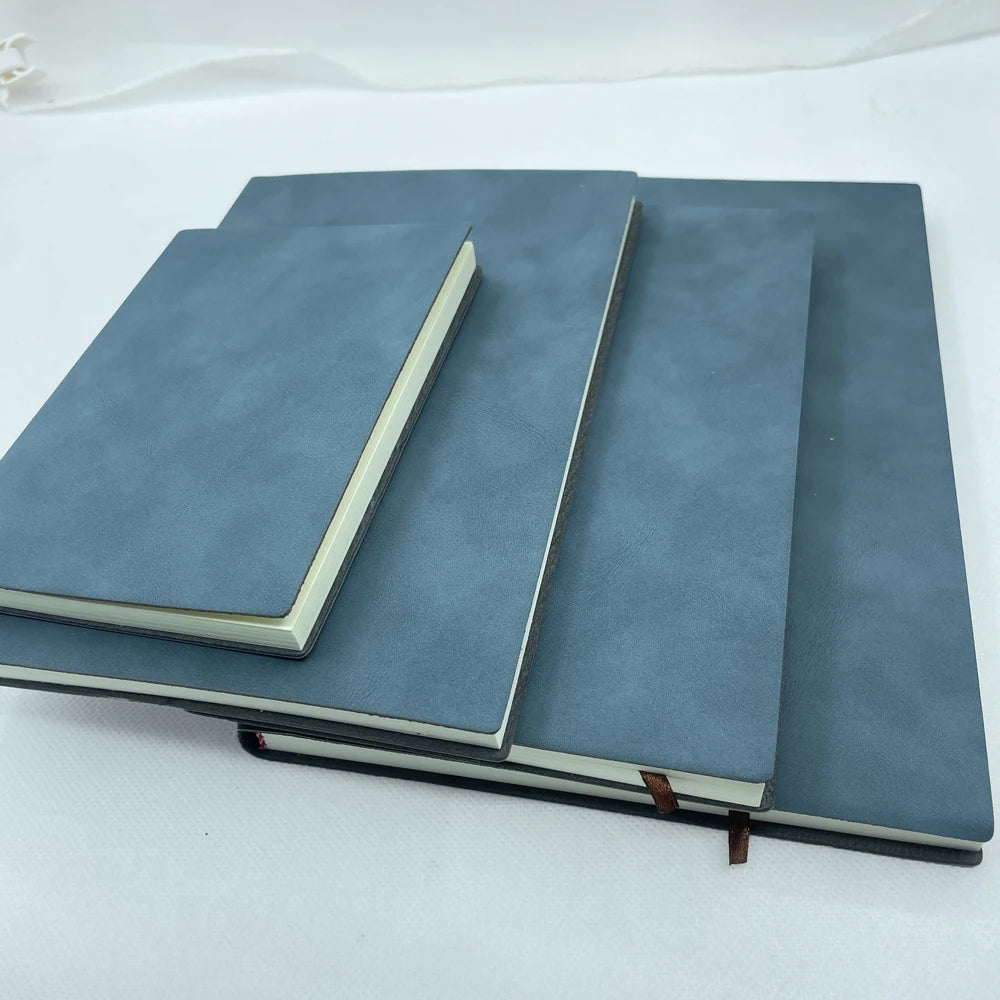 Liniertes Notizbuch mit weichem Einband – Ideal für Journal, Büro - Studium