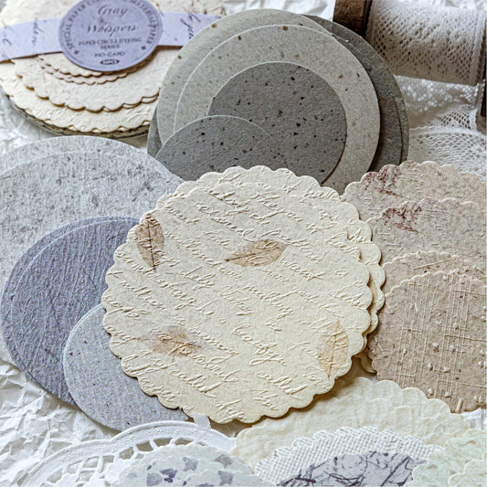 Vintage Bastelpapier Set für Kawaii Kunst Junk Journal Dekoration