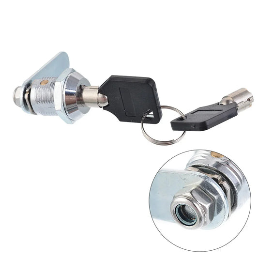 Zylinderschloss für Möbel mit 4 Größen und 2 Schlüsseln - Sicher - flexibel