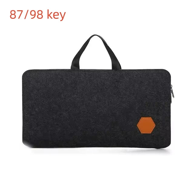Tragbare Tastatur Aufbewahrungstasche aus Filz wasserdicht-Yabubestshop