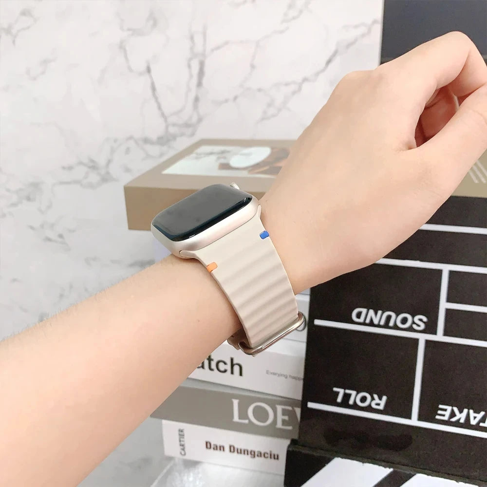 Atmungsaktives Silikonarmband 38-49mm – Nachhaltig, sportlich - individuell