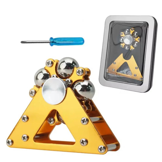 Handlicher Metall Fidget Spinner zur stressreduzierung für Erwachsene