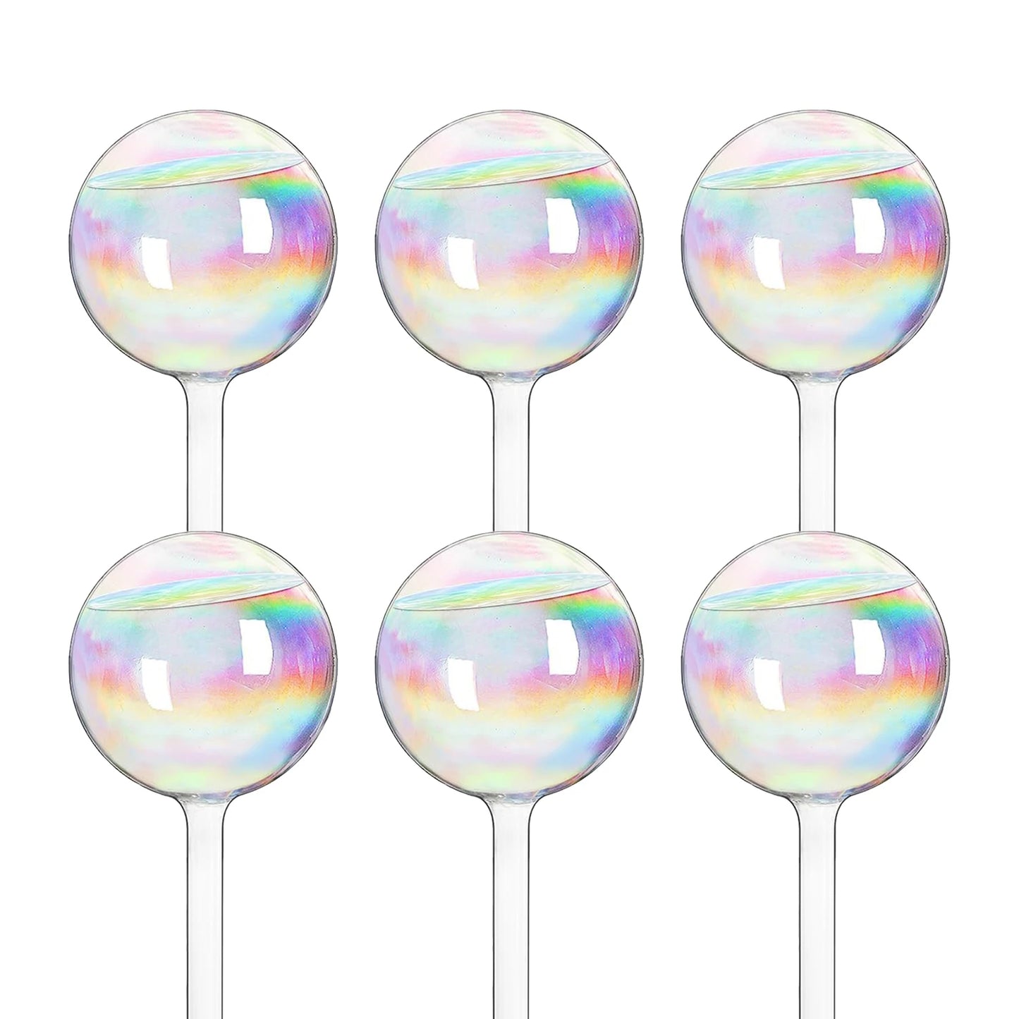 Selbstbewässernde Glas-Kugeln für Pflanzen – 2-6 Stück, Pflegeleicht - Effektiv