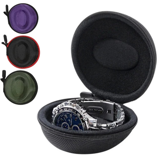 Tragbare wasserdichte EVA-Uhrenreisetasche mit Reißverschluss