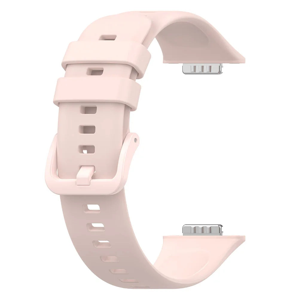 Flexibles Silikonarmband - transparente TPU-Hülle – Ersatz für Huawei Watch Fit 2