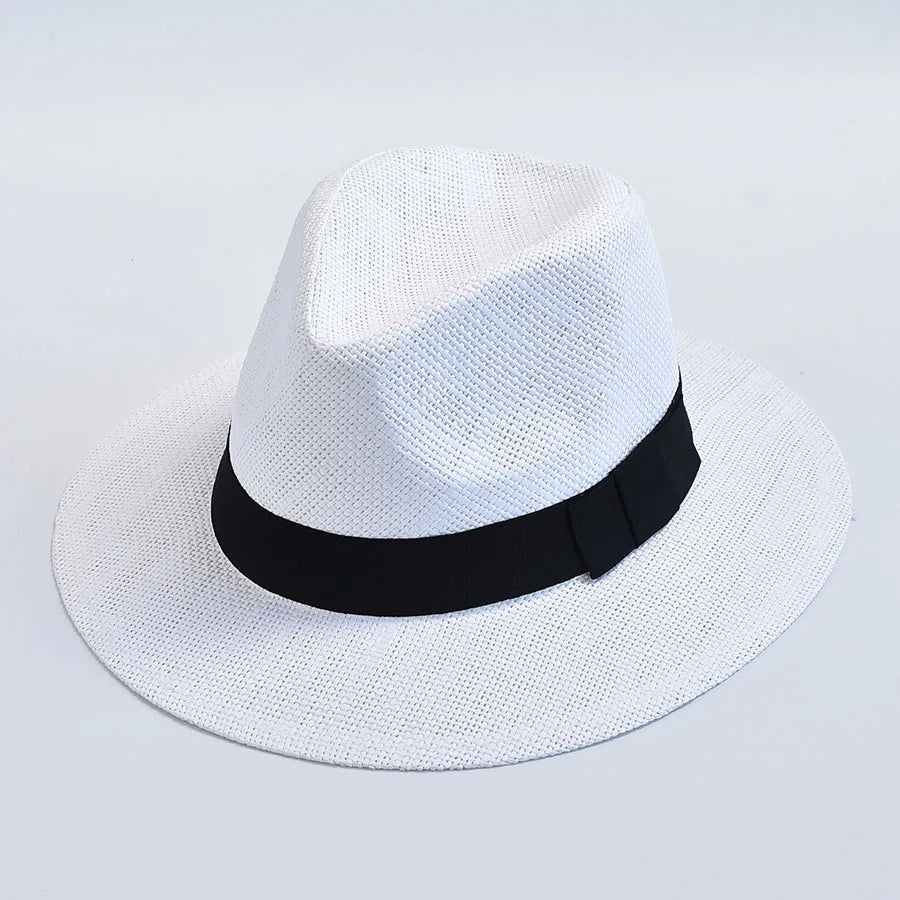 Leicht - Stylisch: Unisex Panama Strohhut mit UV-Schutz für Sommer - Strand