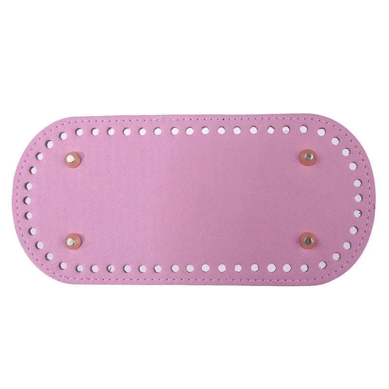 DIY Taschenzubehör: Lederboden Klappe Schulterriemen für Handtaschen