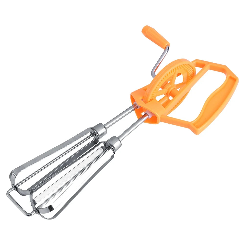 Eier-Schläger Handmixer aus Edelstahl für Küche und Backen