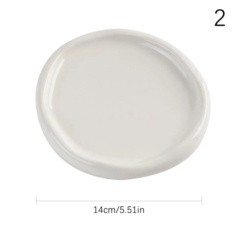 Kreatives Schmuckablage Tablett in Wolkenform aus Keramik