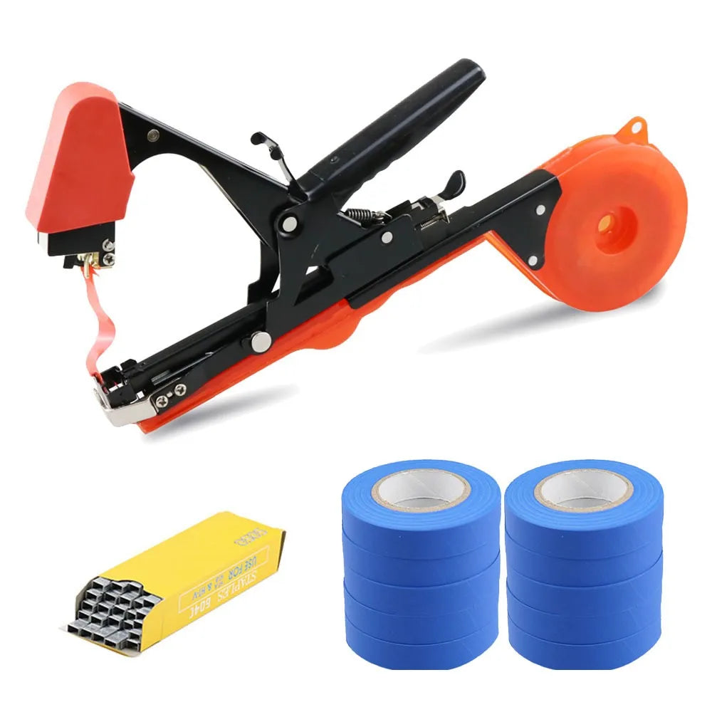 Garten Werkzeug Set mit Tapener Maschine zum Binden und Beschneiden
