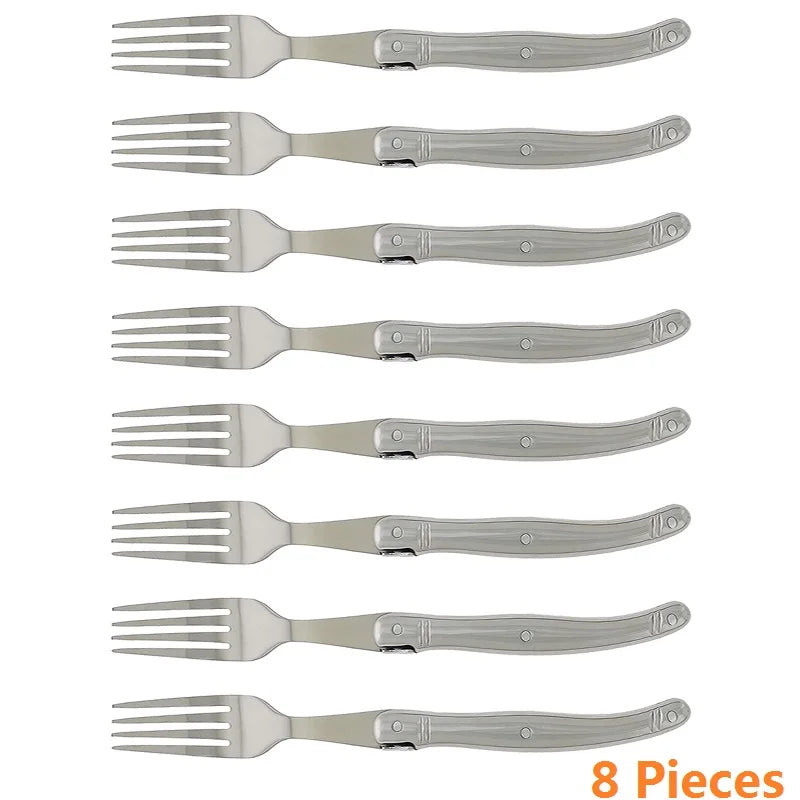 Elegantes Steakmesser Set aus Edelstahl für stilvolles Dinner zu Hause