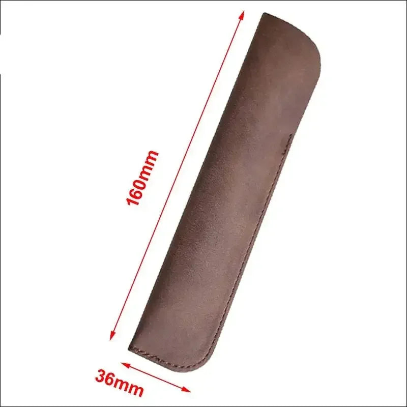 Elegantes Leder Stiftetui für Füllhalter - Kugelschreiber Büro Geschenk