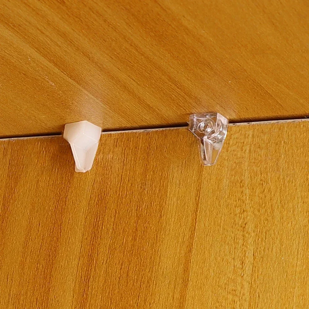 10/50x Regal Stützstifte Kunststoff für Schrank Kleiderschrank Glasböden