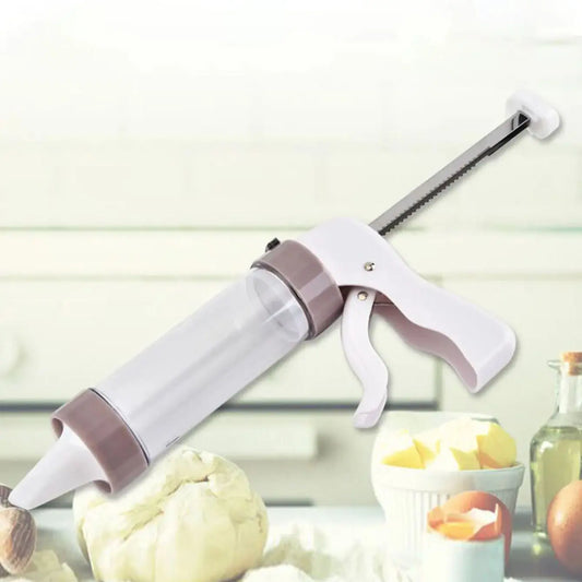 Cookie Press Kit mit 20 Teilen - Manuelle Keksform Maschine für präzises Dekorieren